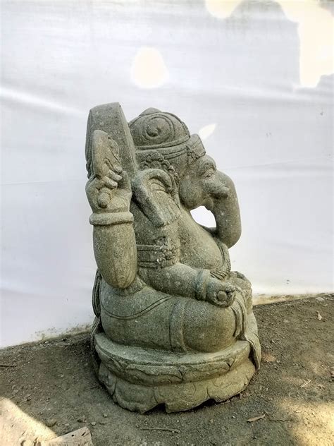 Stone Garden Statue Ganesh Hinduism 100 Cm