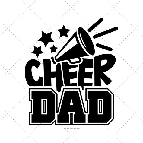 Cheer Dad Svg Dad Humor Svg Cheer Svg Cheer Shirt Svg Etsy