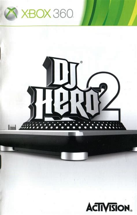 Dj Hero 2 Cover Or Packaging Material Mobygames