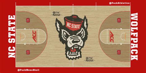 On this page are 16 basketball court diagrams i've created that you can download and print off to use for anything you want. LOOK: NC State unveils new court design for PNC Arena ...
