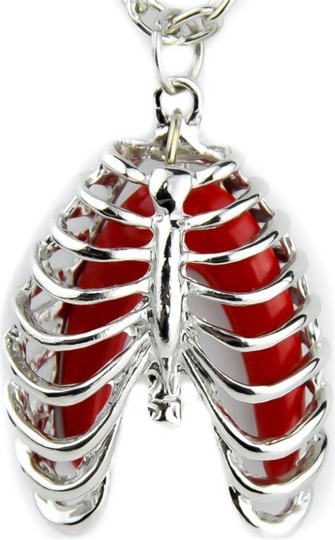 The rib cage has three important functions: Rib Cage Necklace - Gadgets Matrix