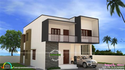 Simple Modern House By Vishnu S Kerala Home Design And