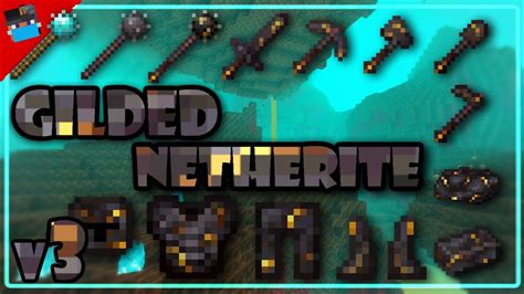 New Gilded Netherite Tools In Minecraft Bedrock Armor Tools