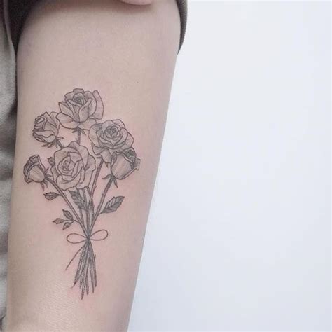 Flower Bouquet Tattoo Ideas Best Flower Site