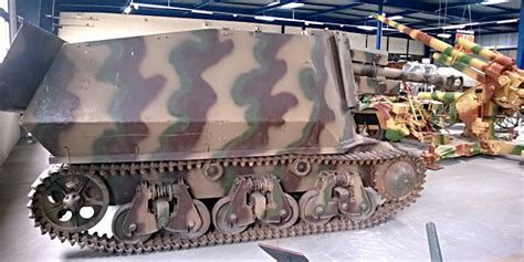 Hotchkiss 105mm 39h Lefh18sf Auf Geschutzwagen Gw German Self