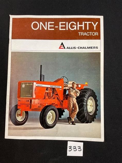 Allis Chalmers One Eighty Tractor Live And Online Auctions On