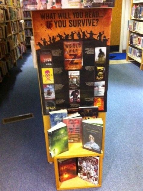 We Love The Whar Will You Read If You Survive Book Display At
