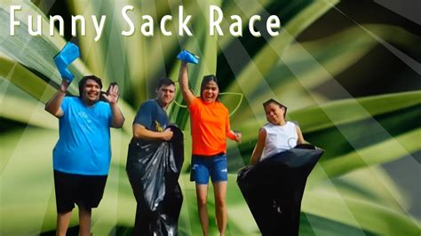 “blind Folded Trash Bag Challenge” Sack Race Funnygame Funnyvideo Sackrace Youtube
