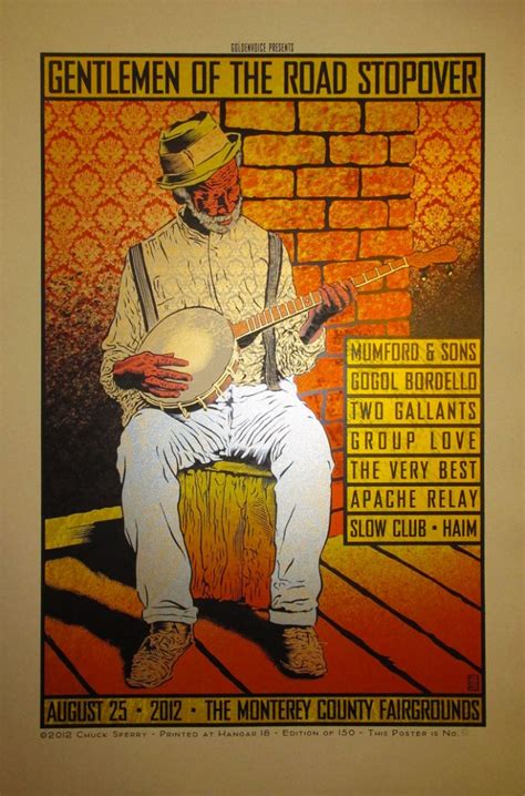 Gentlemen Of The Road Stopover 2012 By Chuck Sperry 411posters