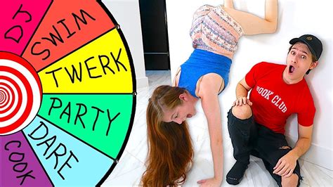 Spinning A Wheel And Doing Whatever It Lands On Challenge W Girlfriend Youtube