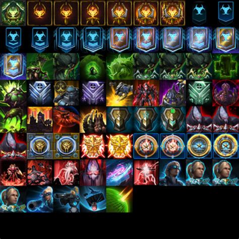 Starcraft Ii All Achievements Icons 星海二 全成就 Icon 圖像 Sc2