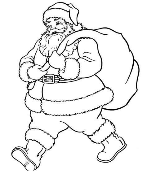1300x1065 coloring pages santa claus christmas gifts illustration contour. Santa Claus Drawing at GetDrawings | Free download