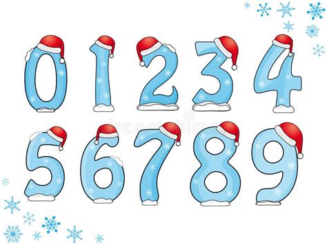 Free Printable Christmas Numbers