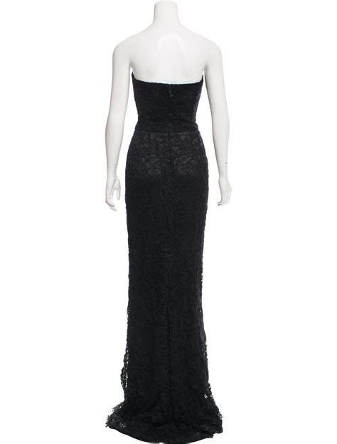 Dolce And Gabbana Lace Evening Dress Clothing Dag103624 The Realreal