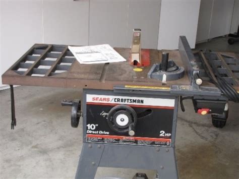 Craftsman HP Direct Drive Table Saw DiggersList