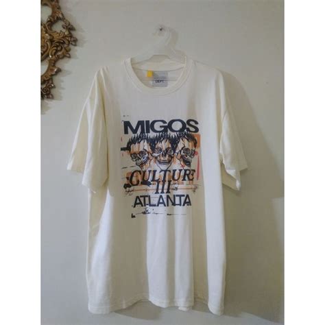 Migos X Gallery Dept Culture Iii Tshirt Tee Shopee Philippines