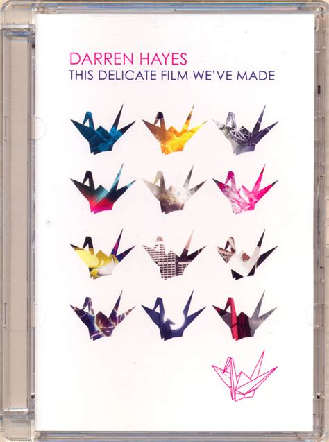 Darren Hayes This Delicate Thing Weve Made 2008 Dvd Discogs
