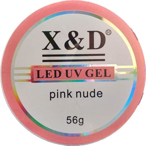 Gel Xed 56g Pink Nude Lancamento Uv Led Unhas Gel Mercado Livre