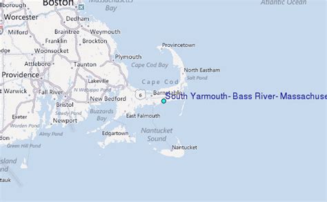 South Yarmouth Bass River Massachusetts Tide Station Location Guide