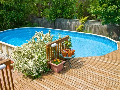 3 Ideas To Spruce Up Your Above Ground Pool From The Outside Rising Sun Pools And Spas Raleigh Nc