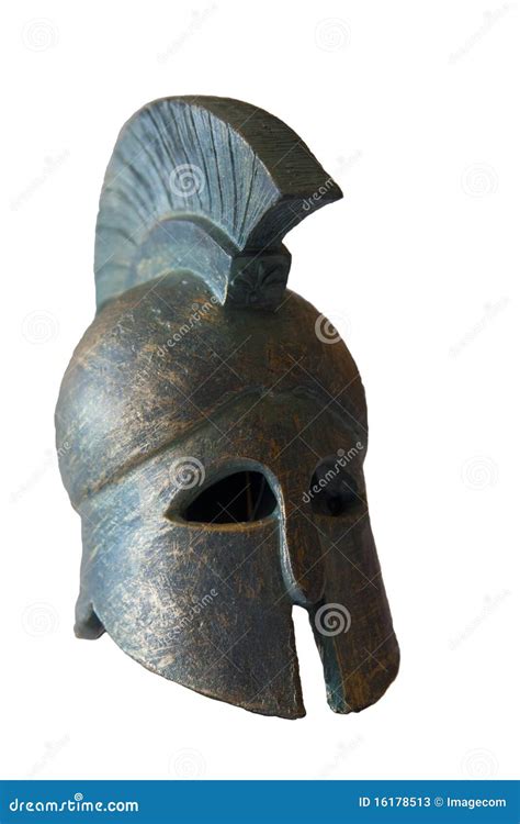 Ancient Greek Helmet Charriot Decoration Spartan Warrior