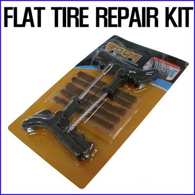 With the flat tire repair kit, you will be up and back on the road in less than 10 minutes. Qoo10 - Flat Tire Repair Kit / flat tire / repair / bond ...