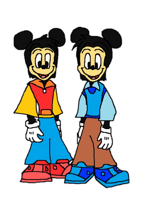 Disneys Mickeys Nephews Morty And Ferdie Teens By 9029561 On Deviantart