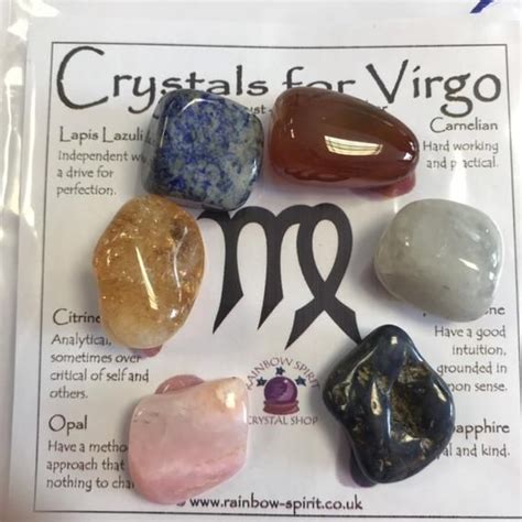 Virgo Birthstones Crystal Set Etsy Virgo Nature Virgo Birthstone