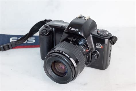 Canon Eos Rebel X 35mm Film Slr Camera With Canon Zoom Ef 35 80mm F4 5