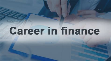 career in finance education jobs and salary career path and outlooks