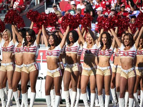 49er Cheerleader Costume Cheerleading Outfits 49ers Cheerleaders