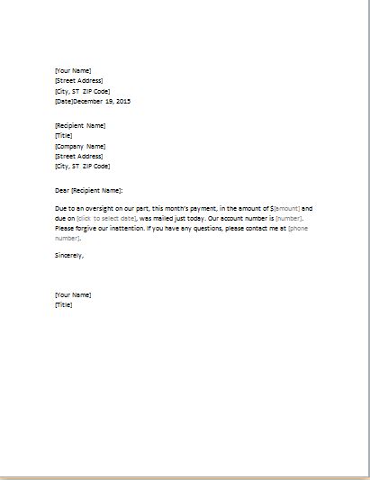 Apology Letter Templates For Word Word And Excel Templates