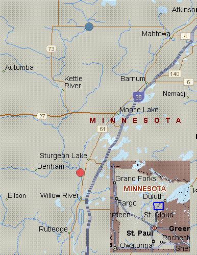 Map For Kettle River Minnesota White Water Cr4 To Cr52