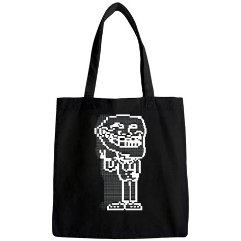Troll Face Ascii Troll Face Meme Bags Sold By Ceremony Creased