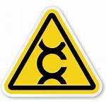 Carcinogen Symbol Iso Sign Warning Radiation Sticker