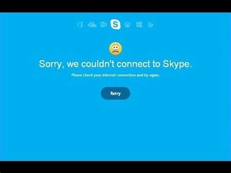 How To Fix Skype Cant Connect Problem Tutorial Youtube