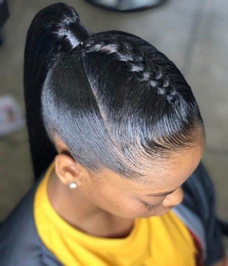 Ponytail Hairstyles For Black Women 22 Natural Hair Styles Hair
