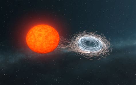 los astrónomos han atrapado una estrella literalmente arrastrando el