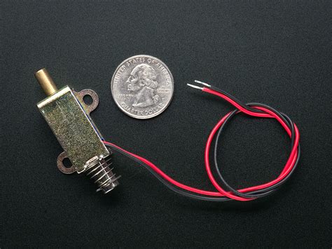 1 How To Wire A 12v Solenoid Small Push Pull Solenoid 12vdc Id 412 750 Adafruit
