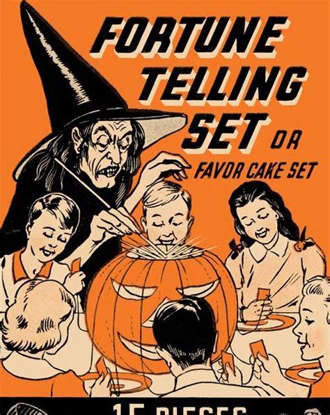 Spookshowscom Blog Vintage Fortune Telling Cake Set