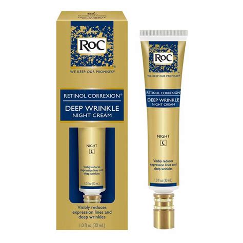 Roc Retinol Correxion Deep Wrinkle Night Cream 1 Ounce Beauty