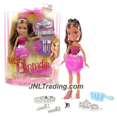 Mga Entertainment Bratz Birthday Series 10 Inch Doll Yasmin In Pink