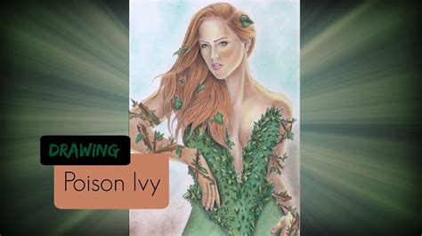 Speed Drawing Poison Ivy Maggie Geha YouTube