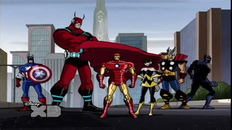 Disney Xd Scandinavia The Avengers Earths Mightiest Heroes Intro