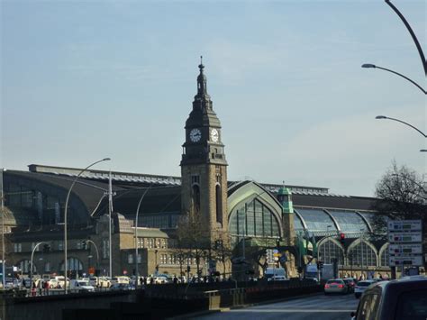 Central Railway Station Hamburg Germany