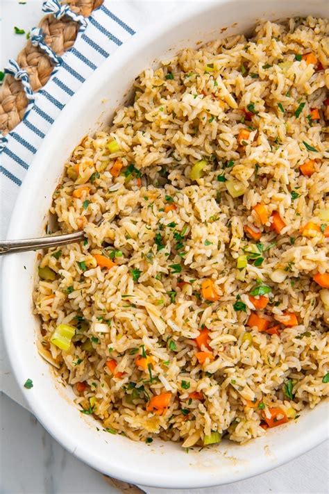 Best Ever Rice Pilaf Recipe Pilaf Recipes Rice Side Dishes Rice