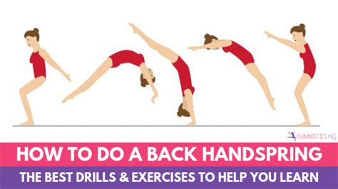 How To Do A Back Handspring The Best Drills And Exercises To Help You