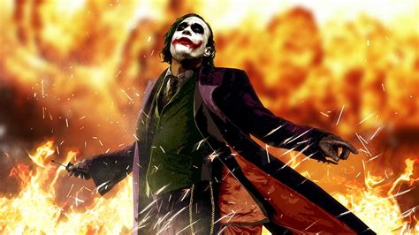Anime Heath Ledger Movies Joker Batman The Dark Knight Wallpapers