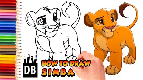 How To Draw Lion King Characters Simba