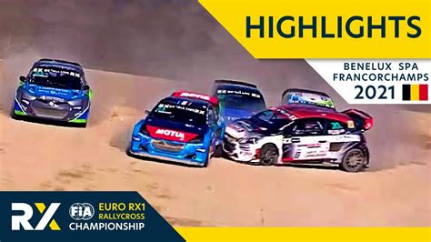 Euro Rx1 Qualifying Highlights Benelux World Rx Of Spa Francorchamps